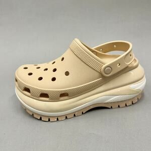 Crocs Mega Crush Clog in Shiitake Women's Size 9 NWT New